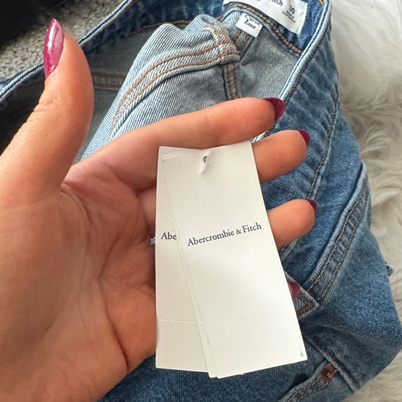 Mid Rise Denim Skirt - Picture 4 of 4